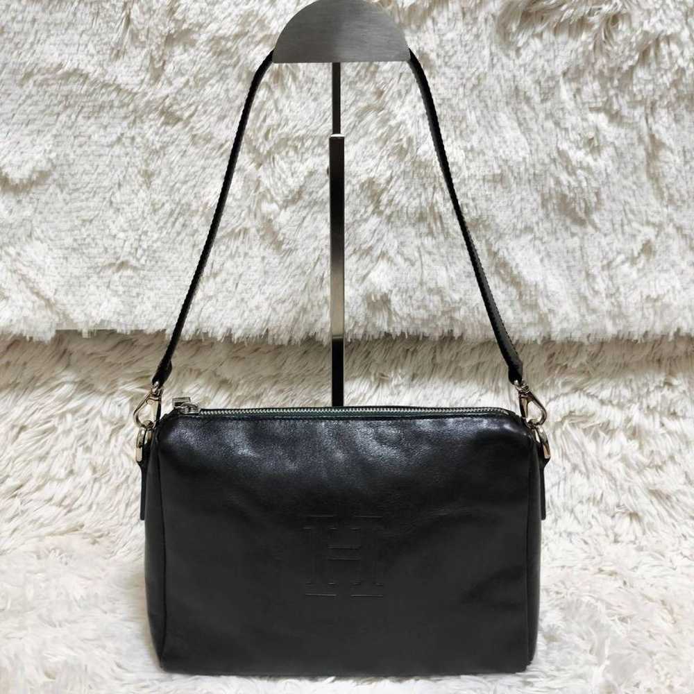 Hirofu handbag shoulder bag 2-way black in excell… - image 2