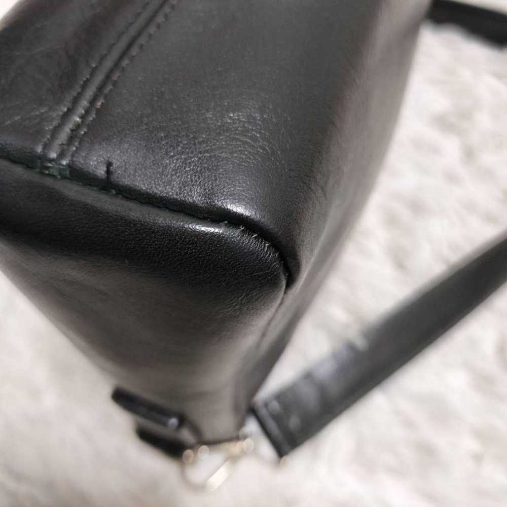 Hirofu handbag shoulder bag 2-way black in excell… - image 9