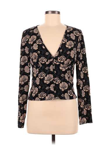 Nasty Gal Inc. Women Black Long Sleeve Blouse 6 - image 1