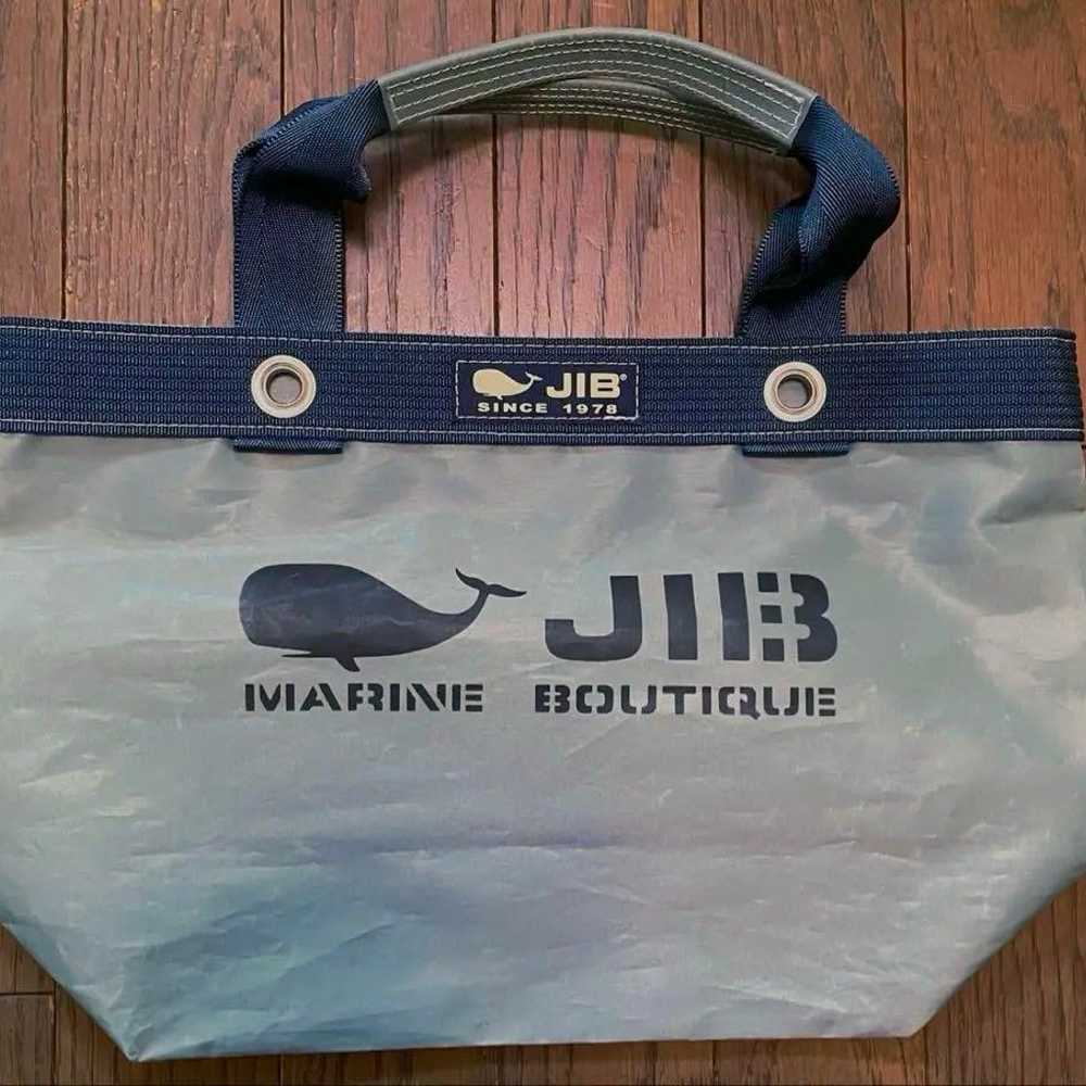 JIB Tote Bag Inner Zip Tote S Soft Ash - image 1