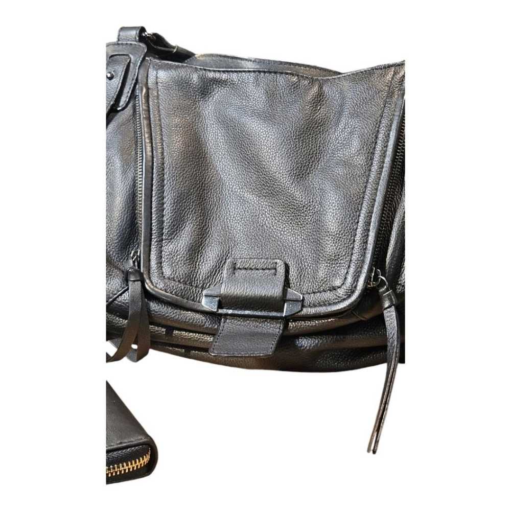 Kooba Jonnie Leather Zipper Detailed Front Pocket… - image 6