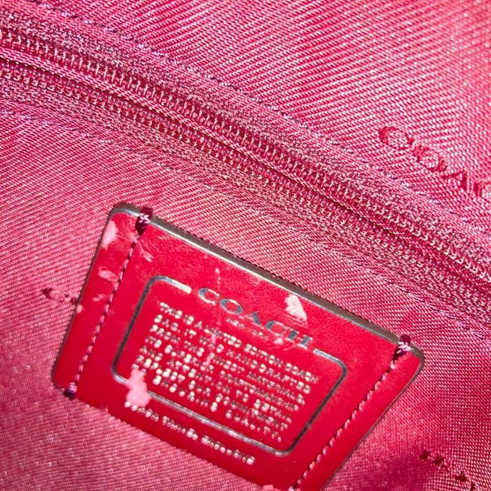 COACH Shoulder Bag in Red - image 3