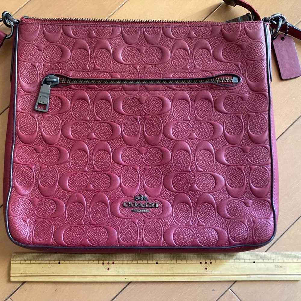 COACH Shoulder Bag in Red - image 4