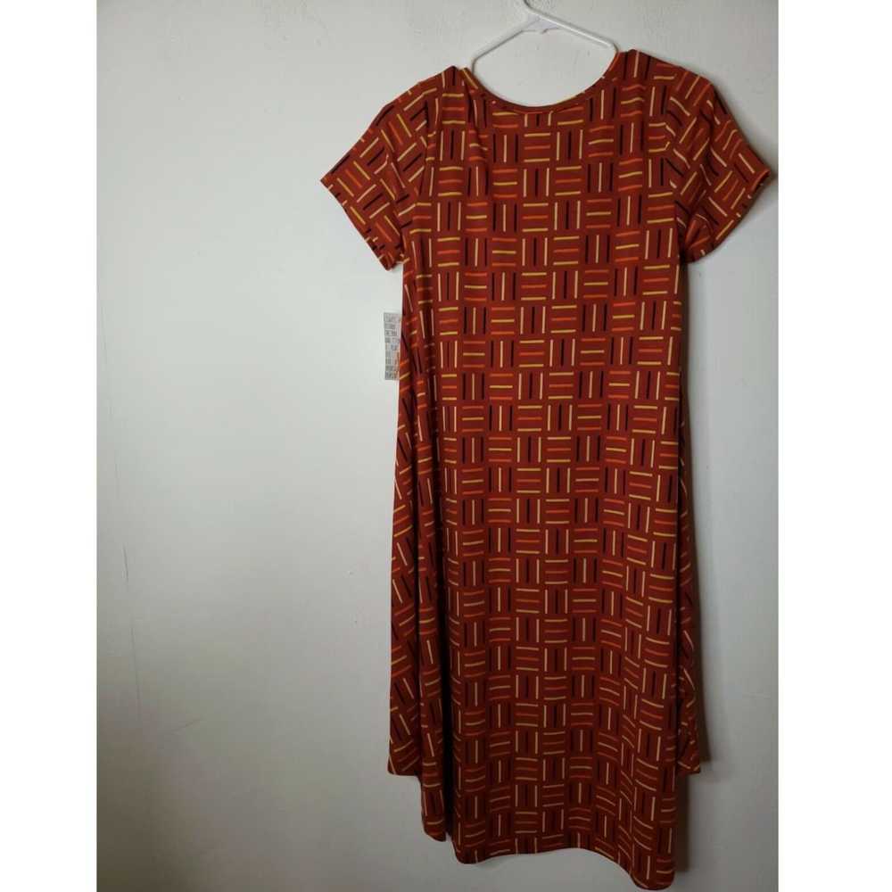 Vintage LuLaRoe Women's Dress Carly Size XS Rust … - image 3