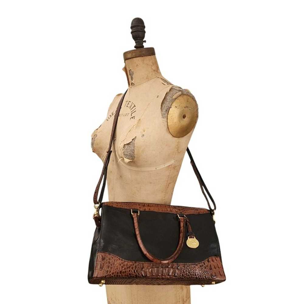 Brahmin Crandall Tuscan Doctors Bag Leather Satch… - image 1