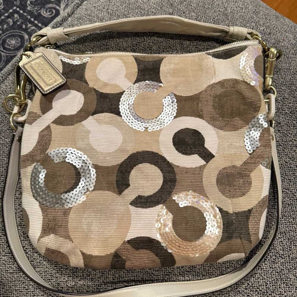 Coach Kristen Graphic Optic Art Hobo Bag - image 2