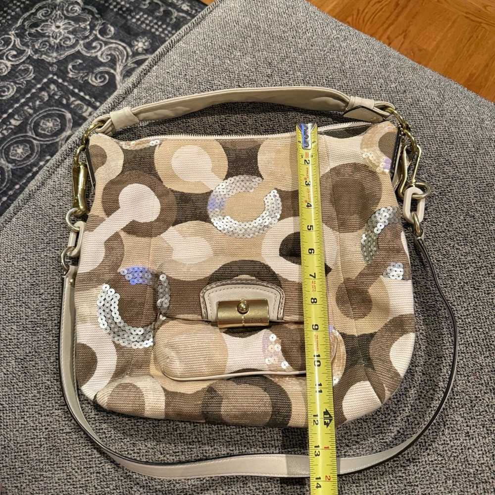 Coach Kristen Graphic Optic Art Hobo Bag - image 3