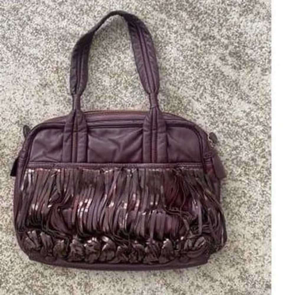 Katherine Kwei Wine Handbag - image 1