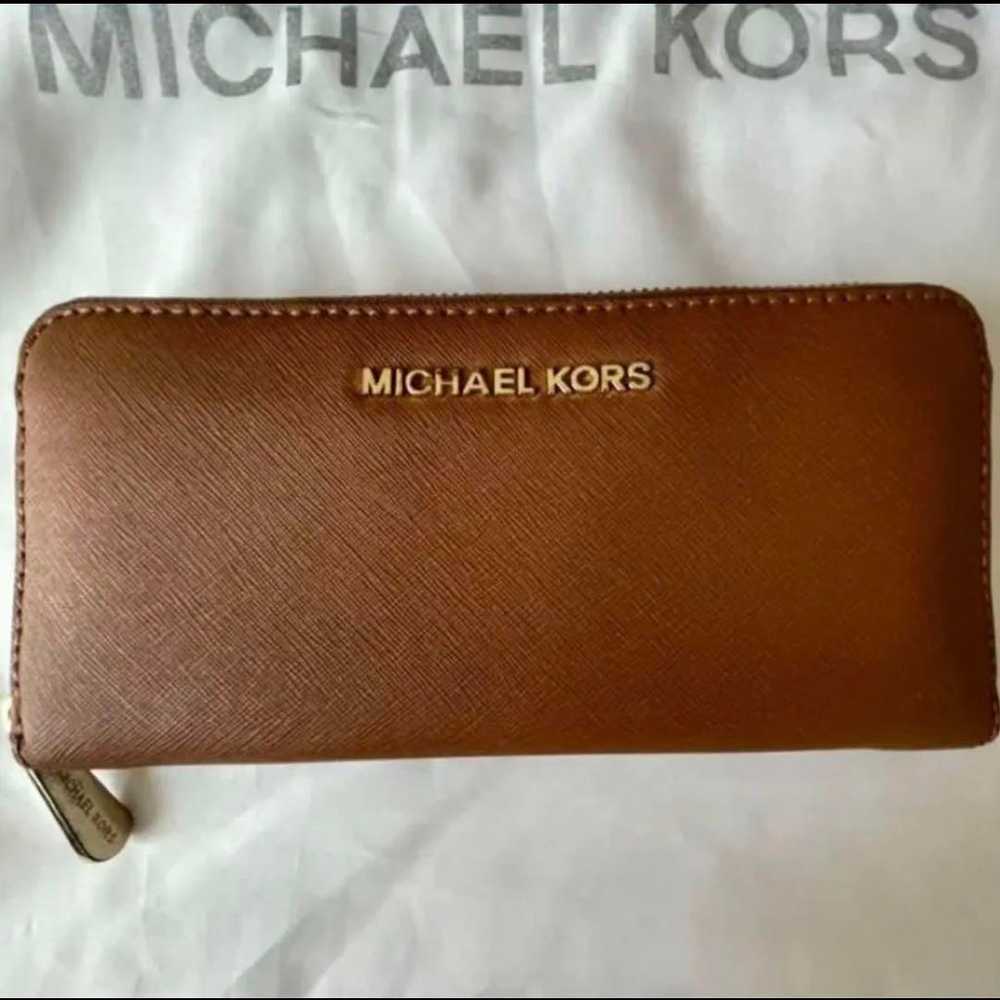 Michael Kors handbag shoulder bag wallet brown - image 7