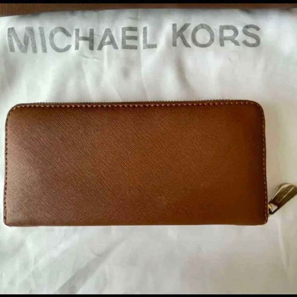 Michael Kors handbag shoulder bag wallet brown - image 8