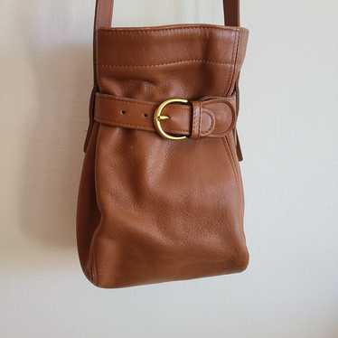 Vintage Coach # 4156 Mahogony Brown deals Soho belted bucket bag