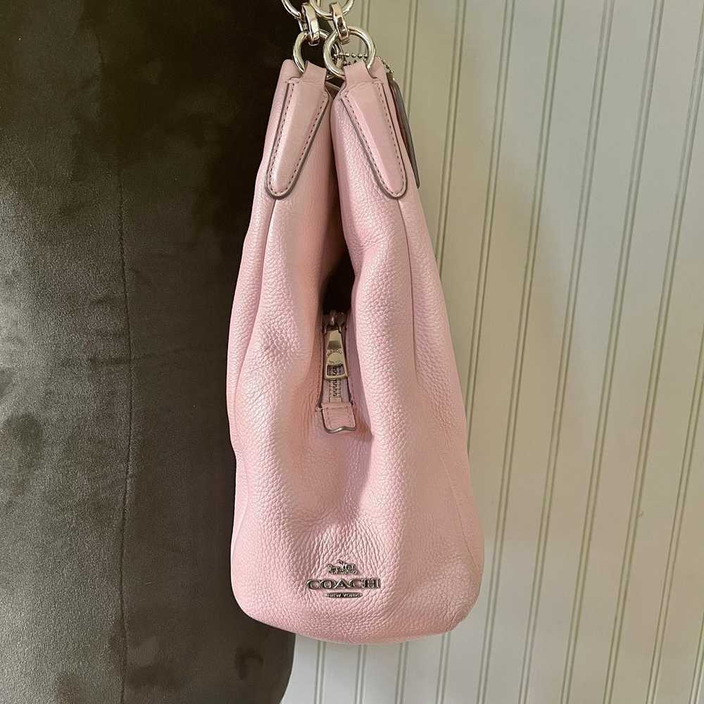 Coach Madison Rose Pink Chain Handles Shoulder Bag - image 2