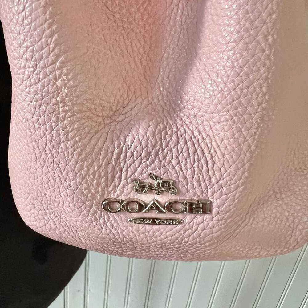 Coach Madison Rose Pink Chain Handles Shoulder Bag - image 6