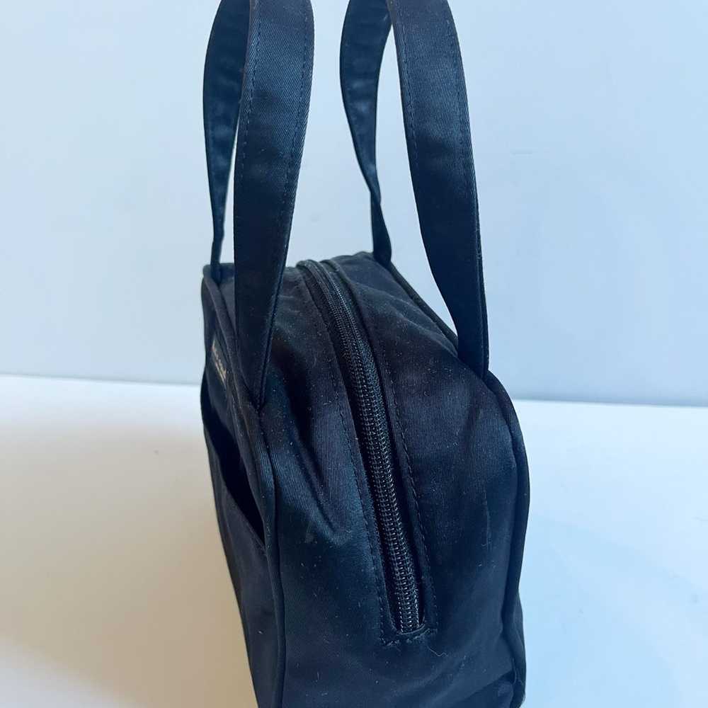 Vintage Kate Spade Sam Black Nylon Mini Handbag s… - image 4