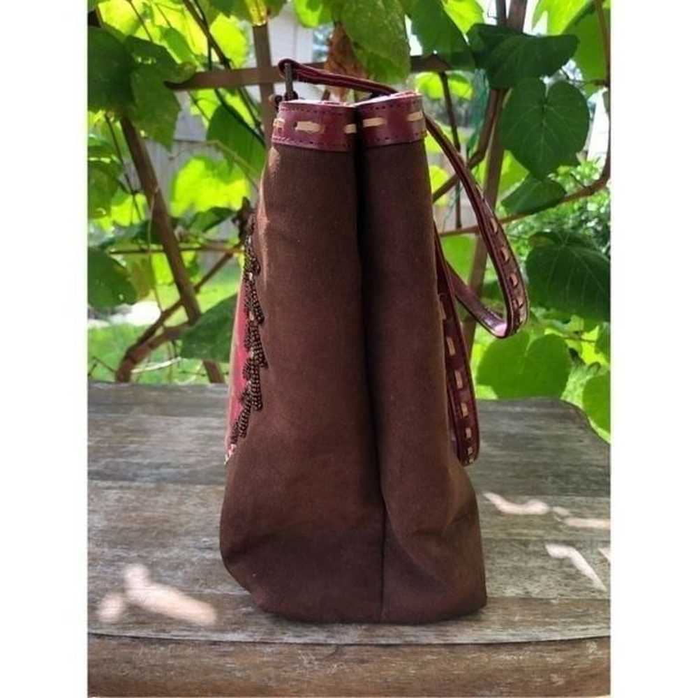 Vintage Beaded Western- Cowgirl Tote Bag - image 4