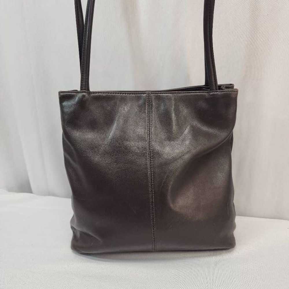 Vintage Giani Bernini Leather Shoulder Bag Purse … - image 3