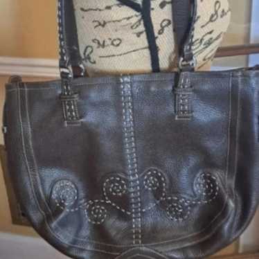 Brighton Vintage Leather Shoulder Bag