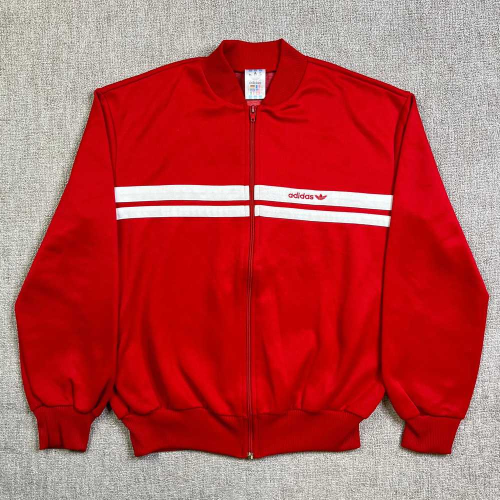 Adidas Originals Tracksuit Jacket Track Top 80s S… - image 1