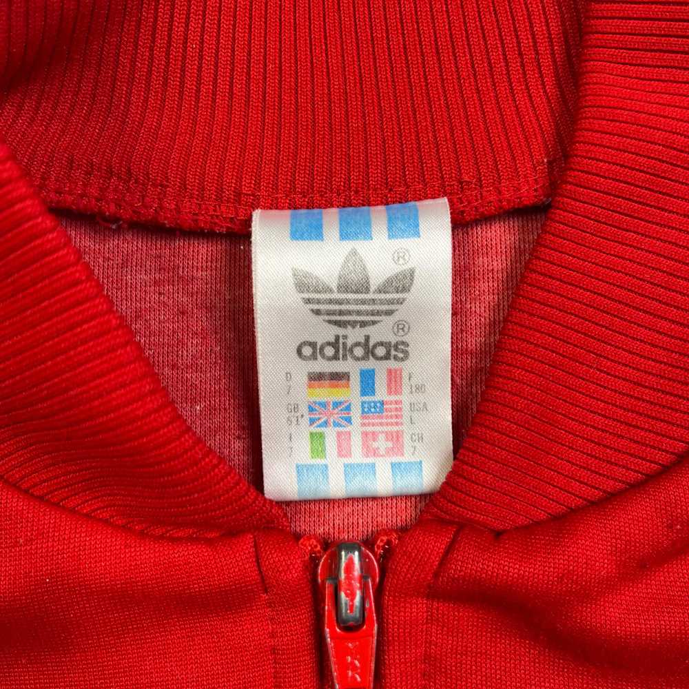 Adidas Originals Tracksuit Jacket Track Top 80s S… - image 4