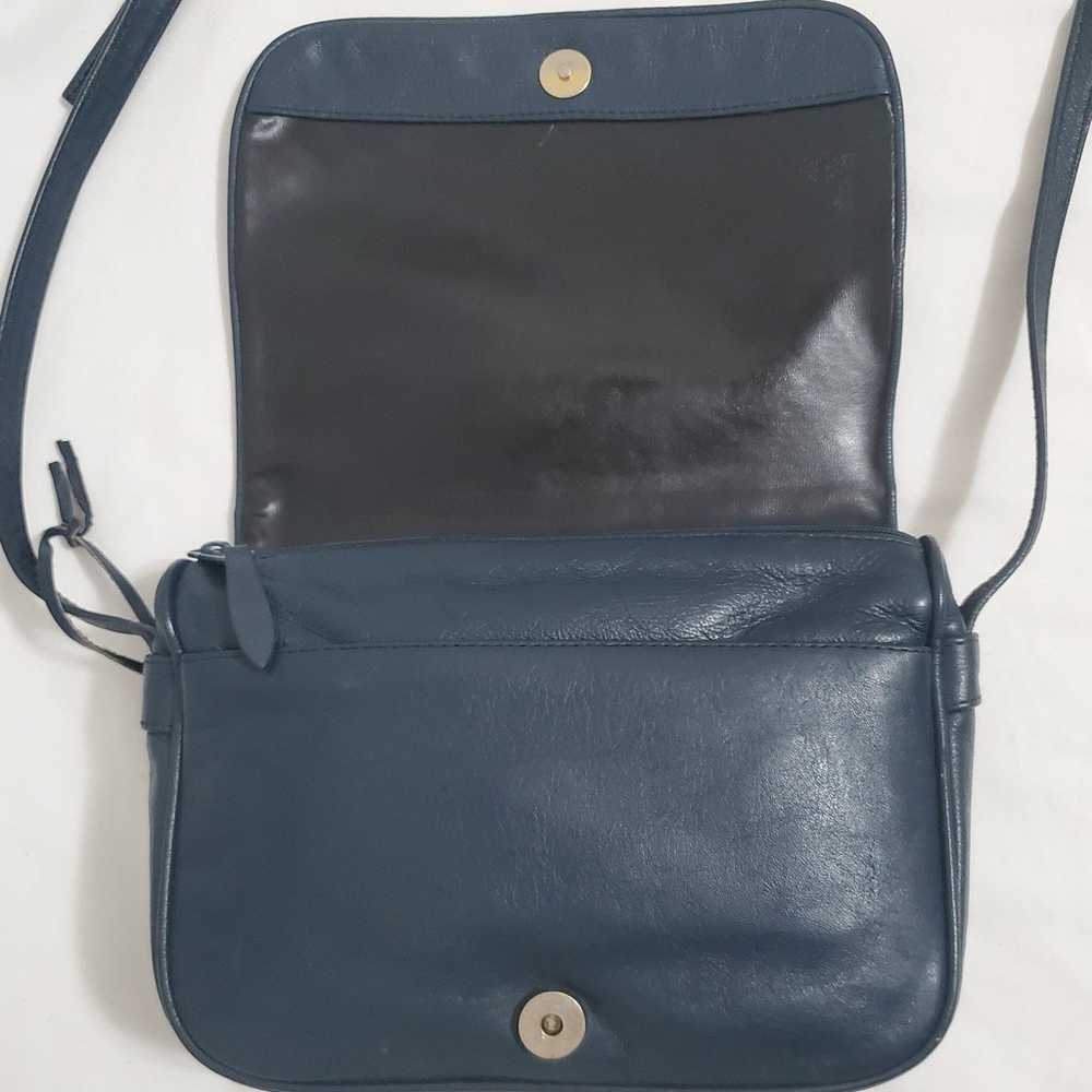 Vintage Sabrina Leather Shoulder/Crossbody Bag - image 8