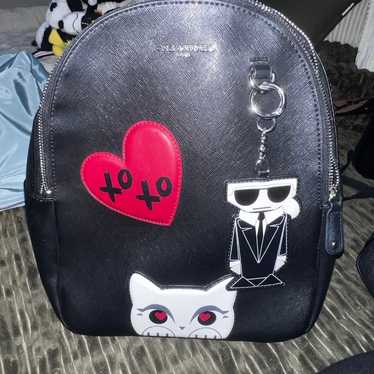 Karl Lagerfeld Paris Adele Backpack Black