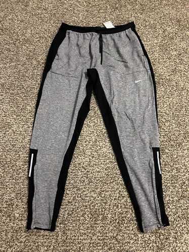 Nike Nike Running Pants Grey & Black Size Medium