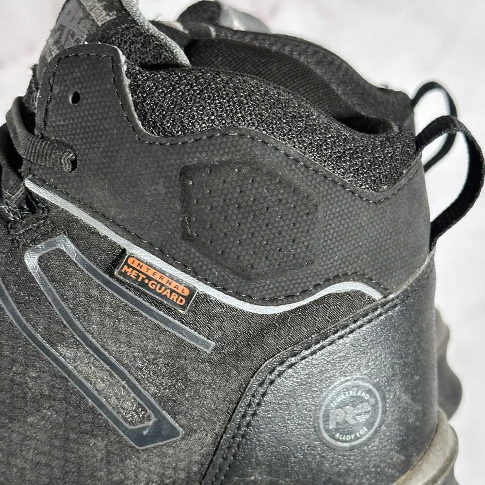 Timberland Powertrain Sport Mid Black Work Boot - image 3