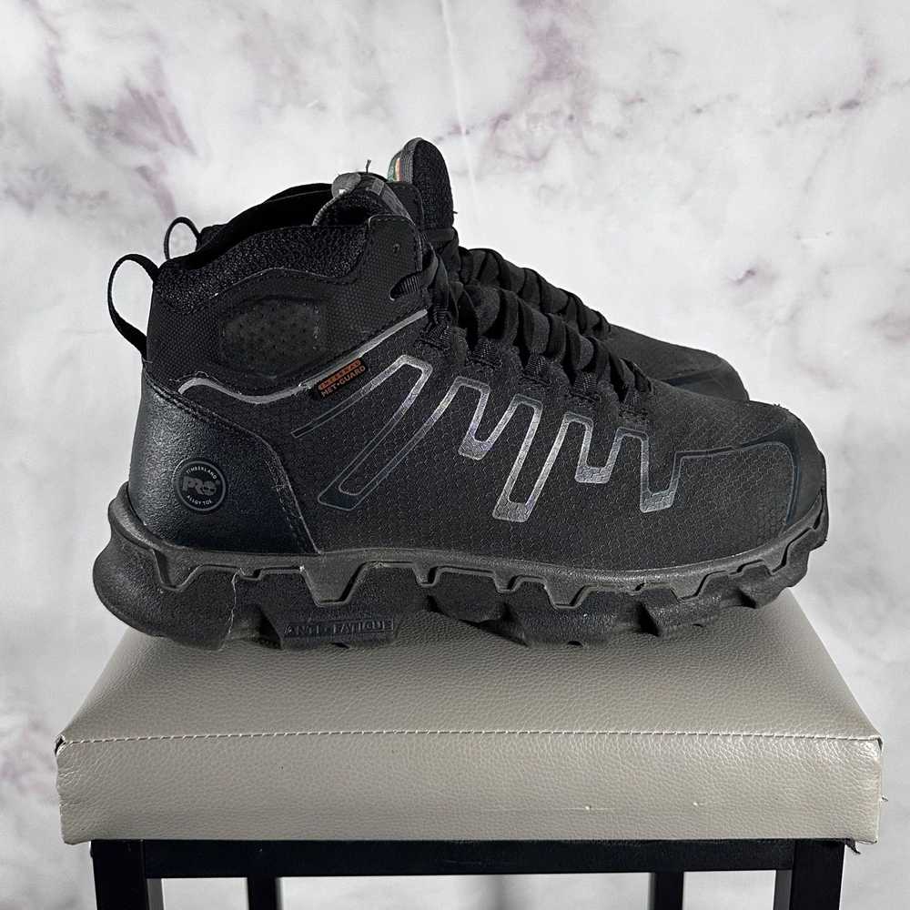 Timberland Powertrain Sport Mid Black Work Boot - image 5