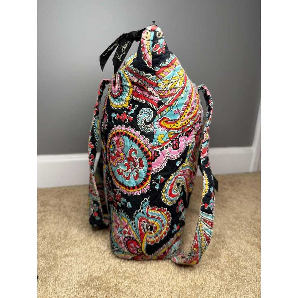 Vera Bradley Parisian Paisley Quilted Shoulder La… - image 5