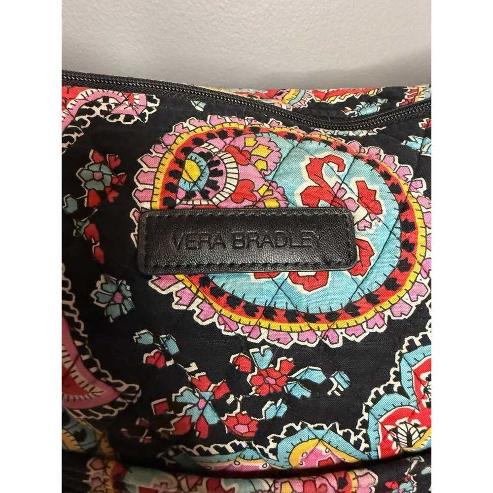 Vera Bradley Parisian Paisley Quilted Shoulder La… - image 8