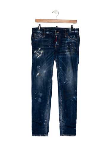 Dsquared² Dsquared² Skinny Jeans Blue Tie-Dye Pri… - image 1