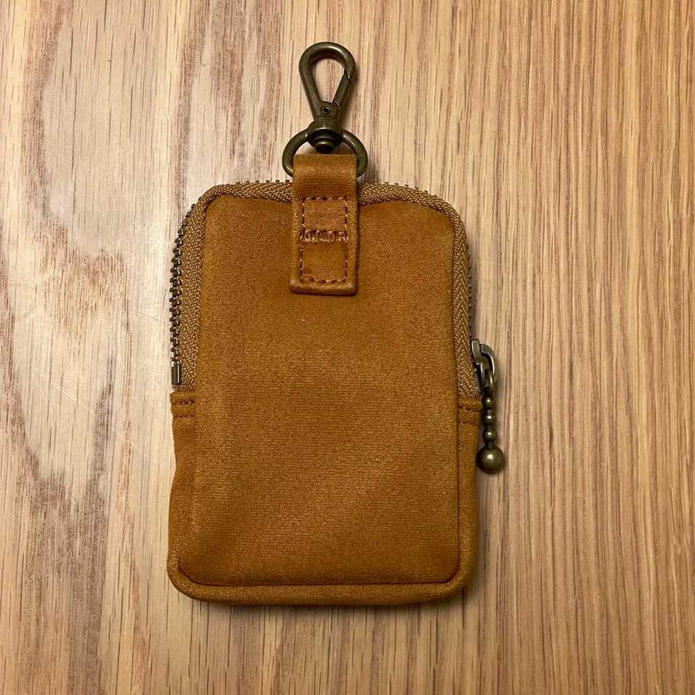 "Kijun" Suede Mini Bag Key Charm - image 2