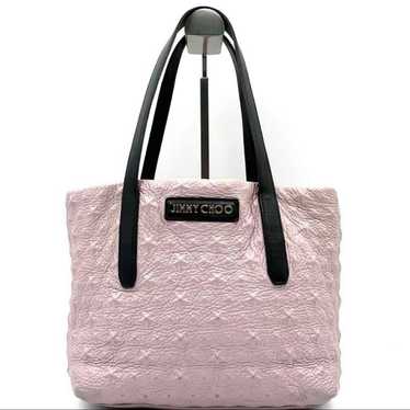 JIMMY CHOO Sophia S Star Embossed Tote Bag A4