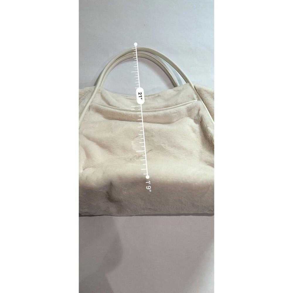 ALO Yoga Faux Fur Tote Bag in Ivory - image 4