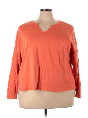 Torrid Women Orange Long Sleeve T-Shirt 3X Plus - image 1