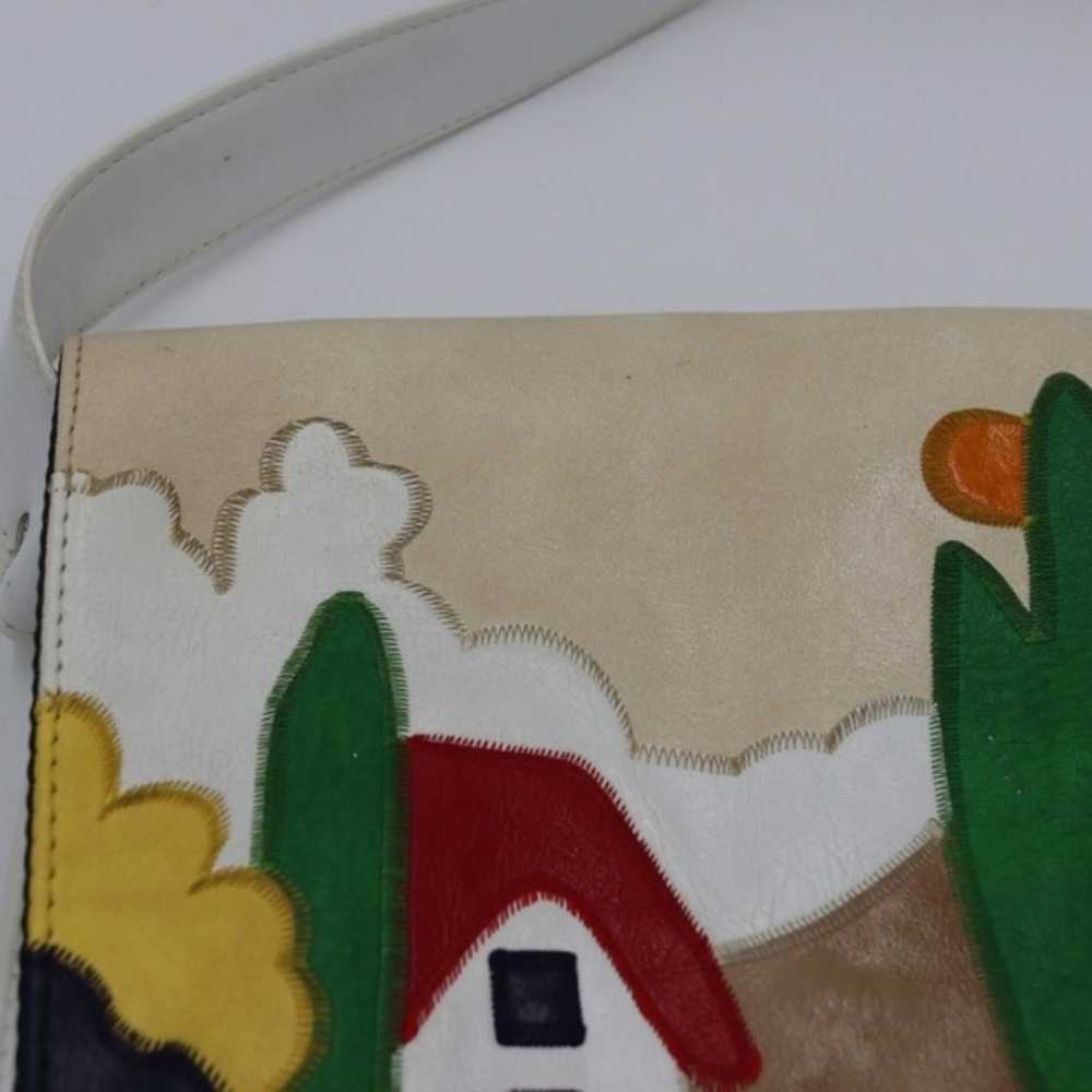 Vintage Japan Art to Wear Landscape Embroidered P… - image 6