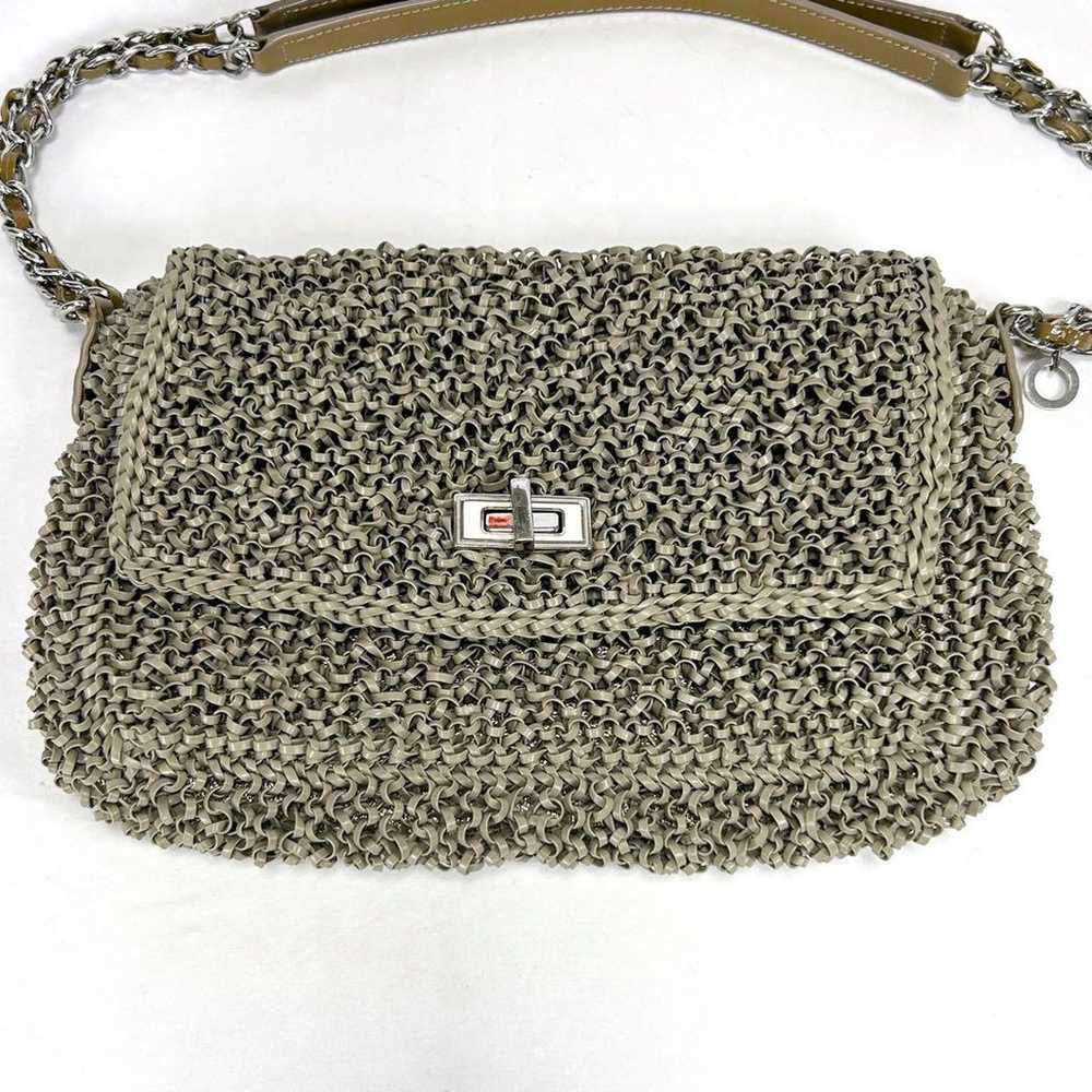 Anteprima Chain Shoulder Bag, Rucchetto, Enamel, … - image 2