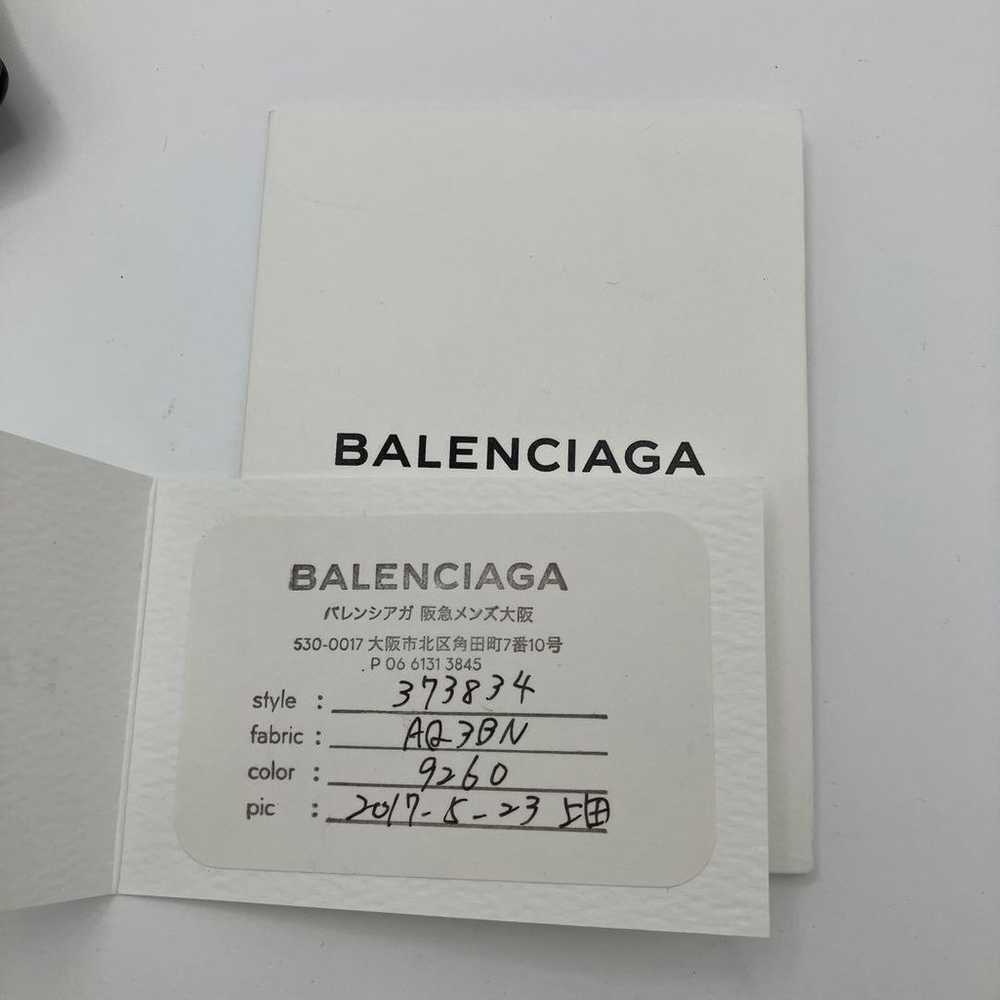 【Beautiful Condition】BALENCIAGA 373834 Canvas Lea… - image 10