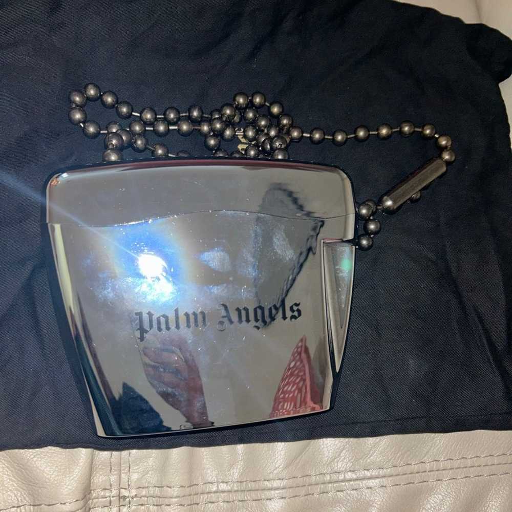 Palm Angels Silver Crossbody Bag - image 1