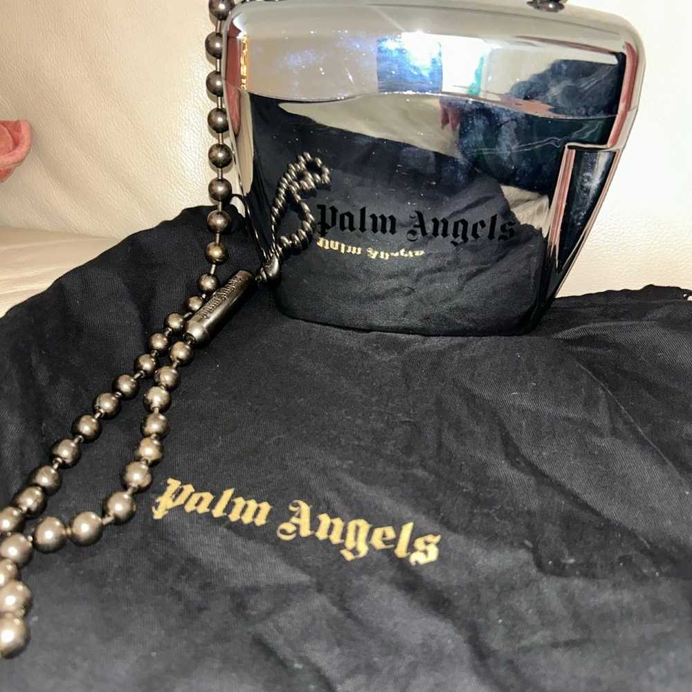 Palm Angels Silver Crossbody Bag - image 5