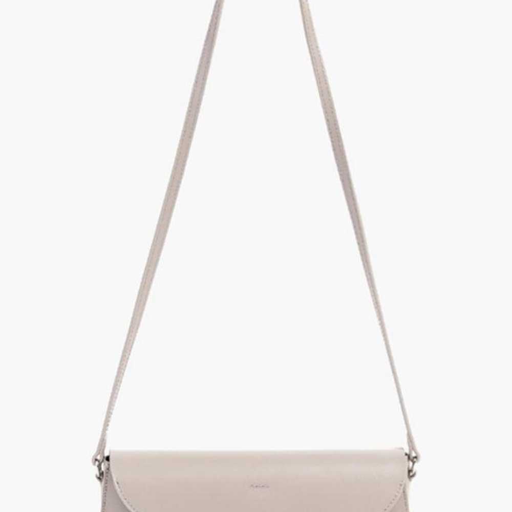 Yaki Wide Long Bag Silver Gray - image 1