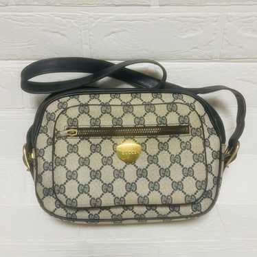 Old Gucci GG pattern shoulder bag