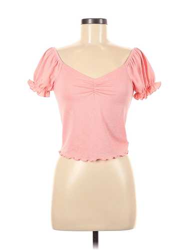 ABound Women Pink Short Sleeve Top M