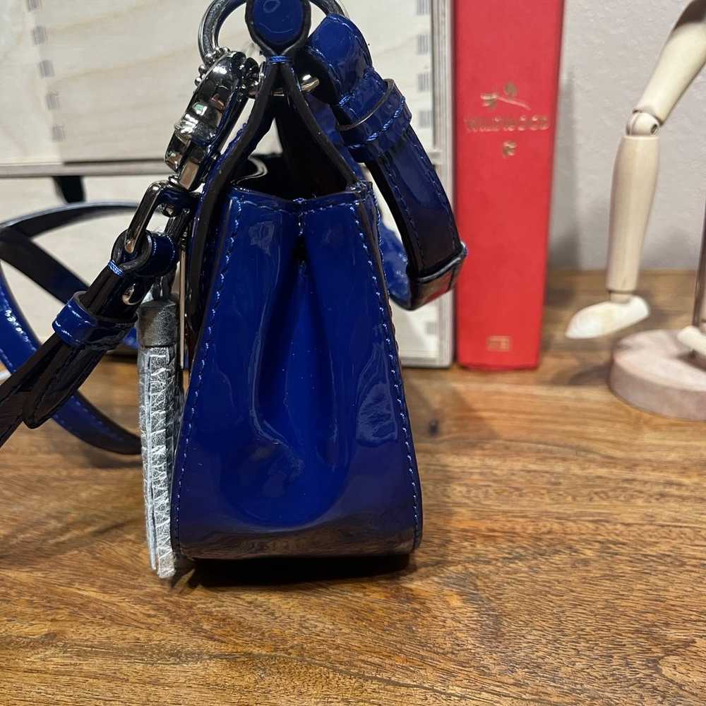 Coach Mini Willis - cobalt blue patent leather - … - image 7