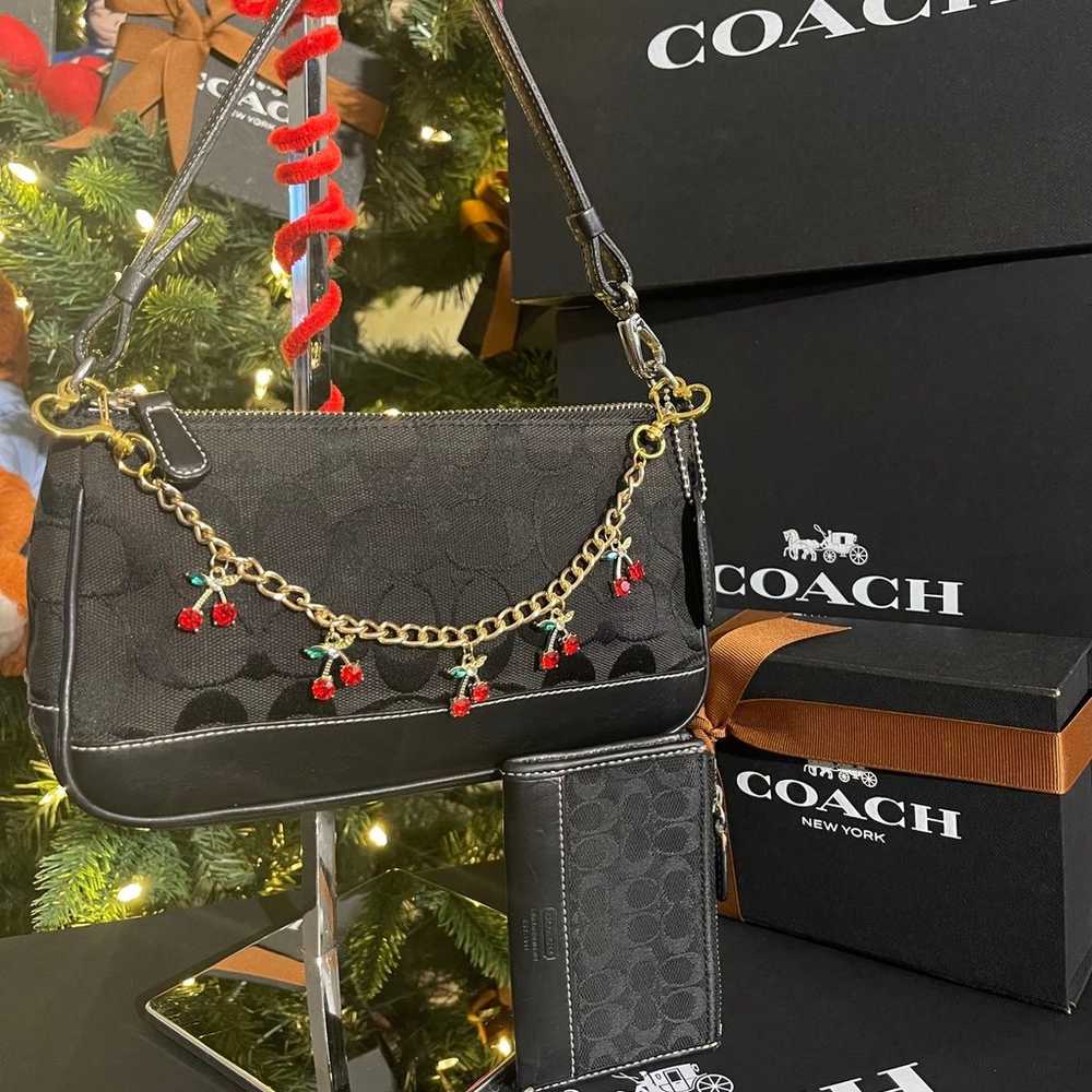 ❤️Coach Y2K Demi Purse and Wallet Card Case - image 1