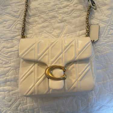 Coach Times Square tabby white