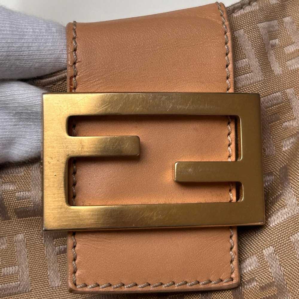 Fendi Mamma Baguette cloth handbag - image 10