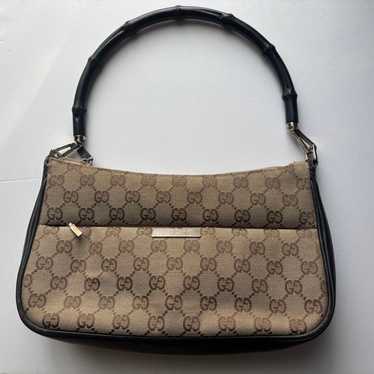 Gucci GG Pattern Shoulder Bag - image 1