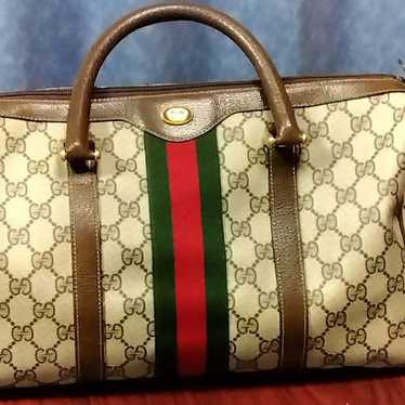 Gucci Extremely Beautiful Boston Bag Old Gucci