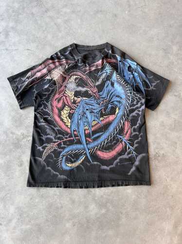 Liquid Blue × Vintage 90s Liquid Blue Dragon Fight